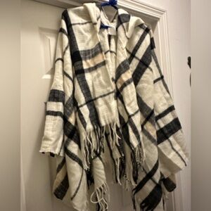 Brand new, women’s wrap with Hood.